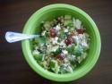 Bulgur Salad with Grapes, Feta and Mint Photo